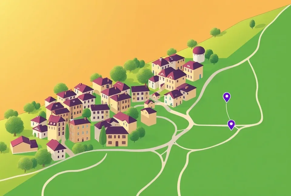 Carte du secteur d'intervention autour de Crépy-en-Valois (60800)